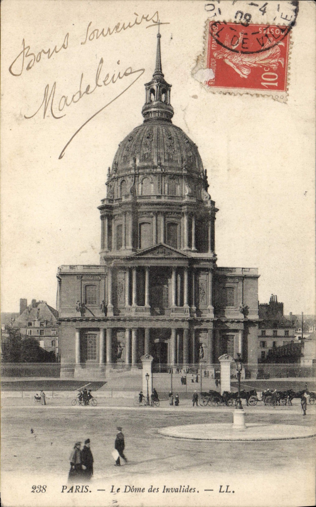 CPA Paris Le Dome des Invalides 