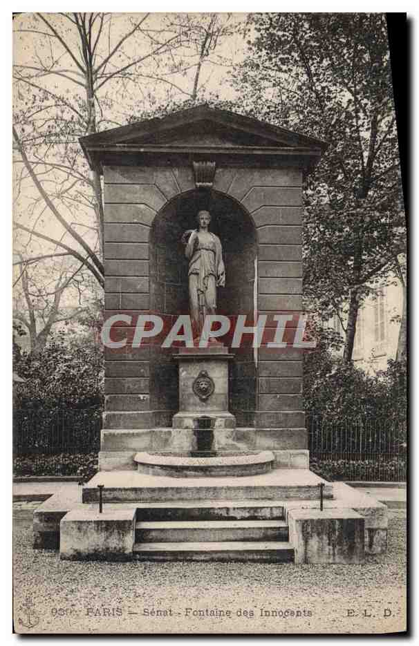 CPA Paris Senat Fontaine des Innocents 