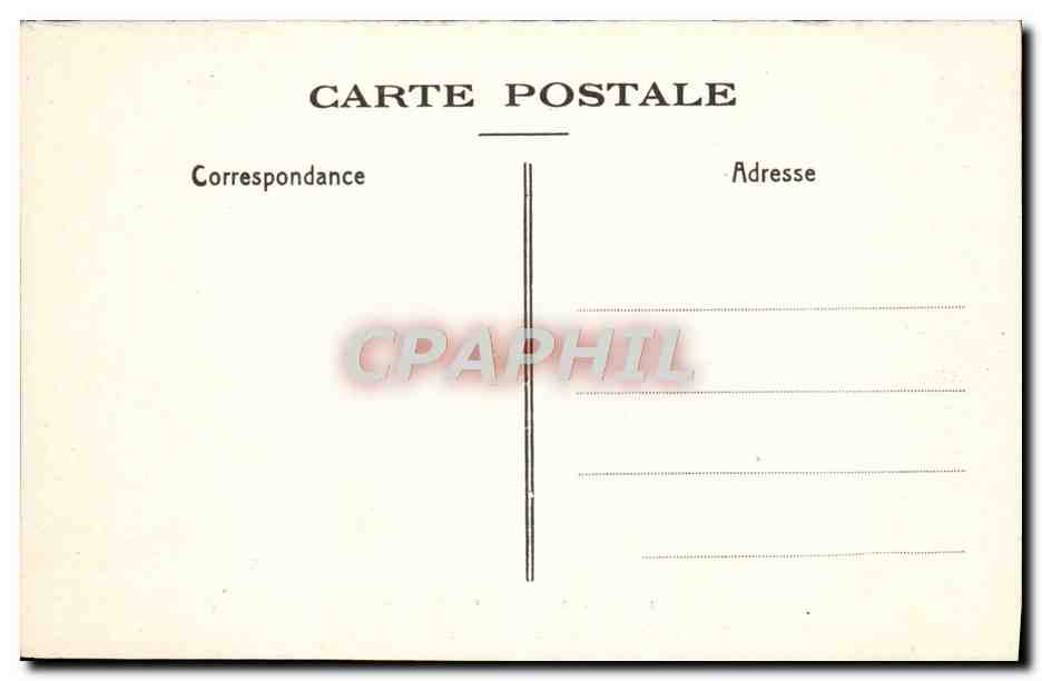 CPA Paris Hotel des Monnaies Le Peristyle  — Rückseite