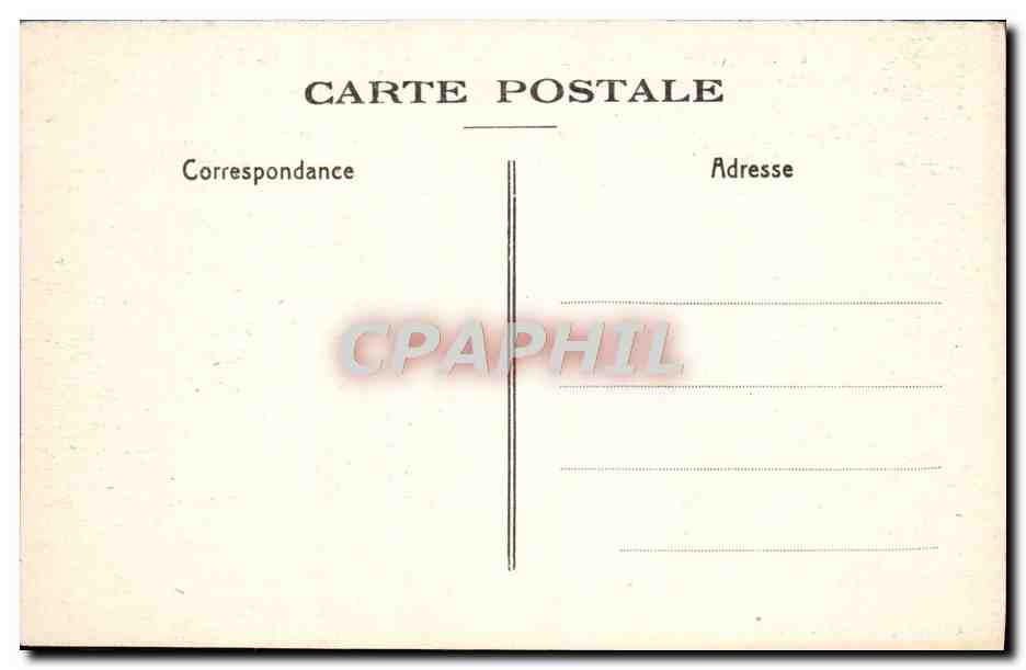 CPA Paris Hotel des Monnaies Cour d'Honneur Entree du Monnayage — Rückseite