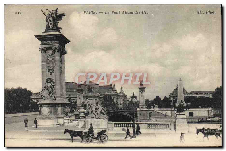 CPA Paris Le Pont Alexandre lll 