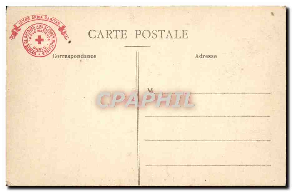 CPA Le Dome Des Invalides Le Tombeau de Napoleon 1er La crypte Sarcophage de Napoleon 1er — Rückseite