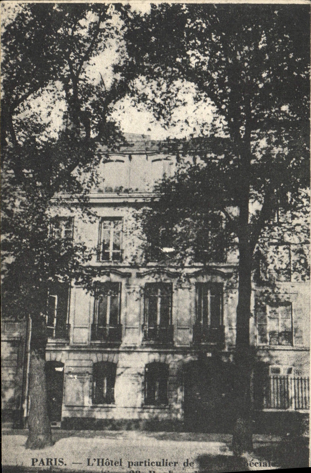 CPA Paris L'Hotel Particulier Ecole Speciale d'Administration Boulevard des Invalides 