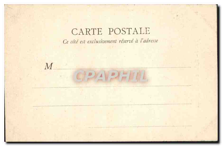 CPA Paris Eglise Saint Augustin  — Rückseite