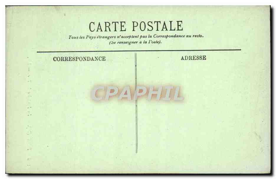 CPA Paris La Fontaine Moliere  — Rückseite