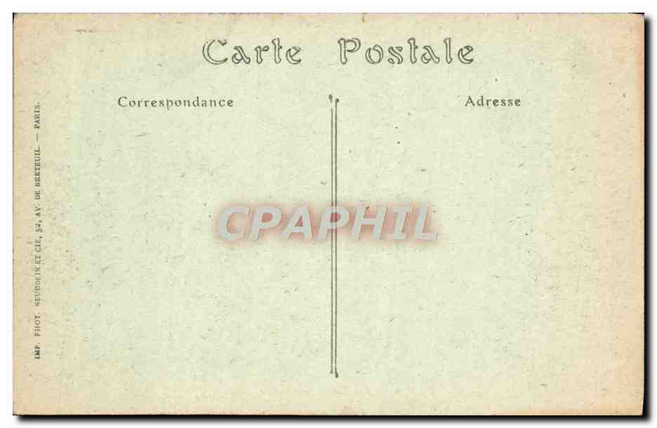 CPA Paris Les Guichets du Louvre  — Rückseite