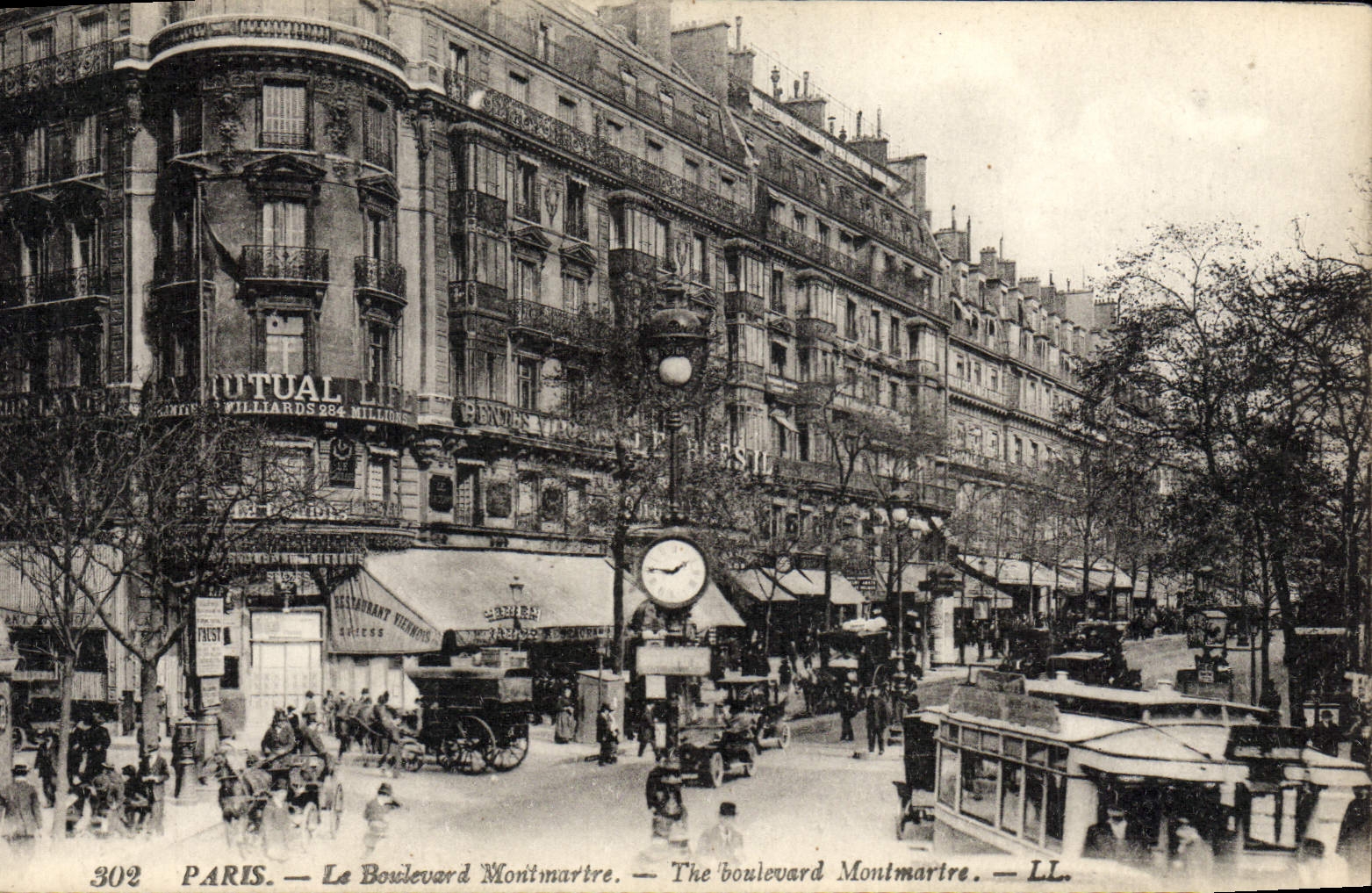 CPA Paris Le Boulevard Montmartre 