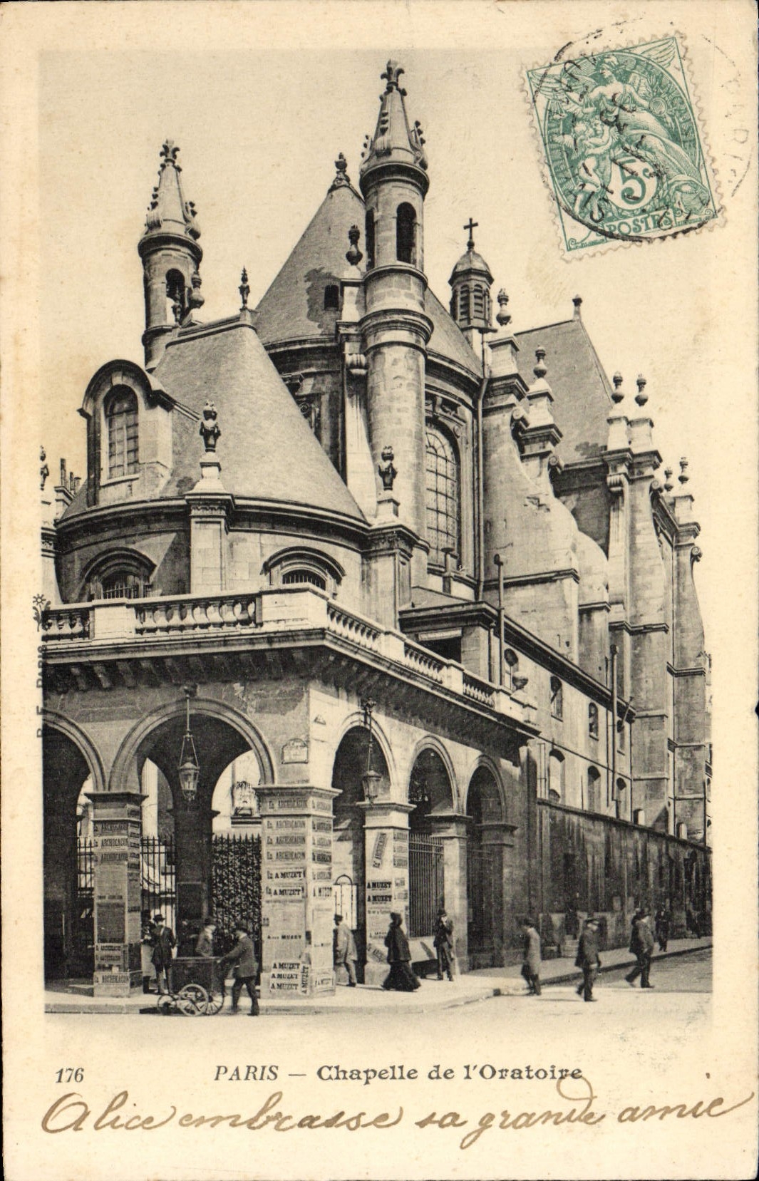 CPA Paris Chapelle de l'Oratoire 
