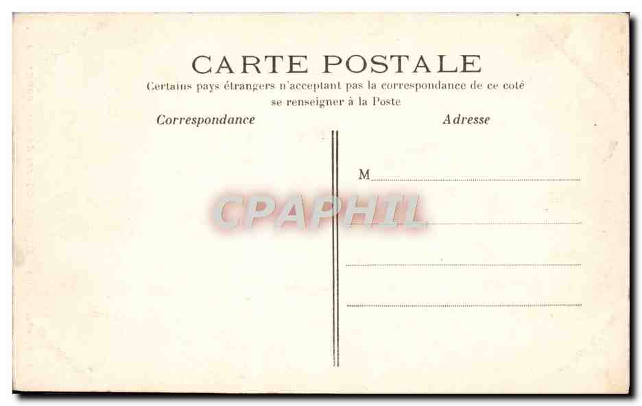 CPA Paris Eglise St Pierre de Montrouge  — Rückseite