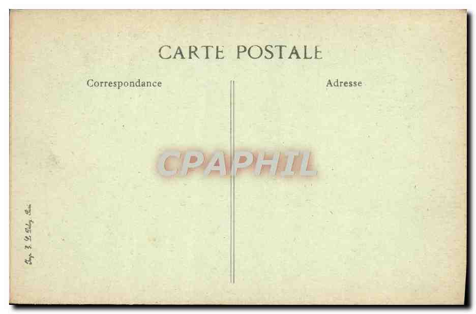 CPA Paris Rue Royale  — Rückseite