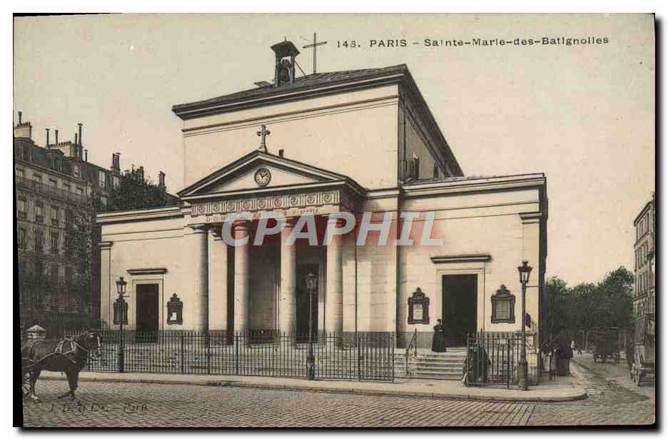 CPA Paris Sainte Marie des Batignolles