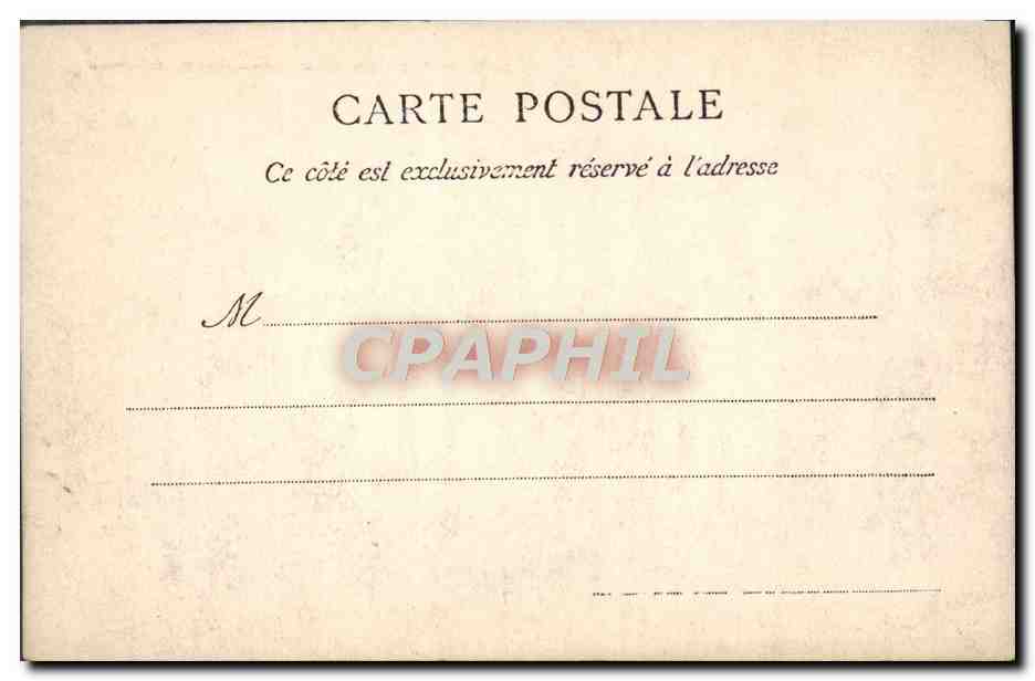 CPA Paris Sainte Marie des Batignolles — Rückseite