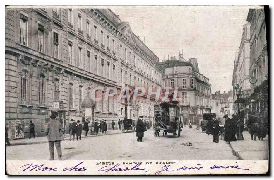 CPA Paris Banque de France 