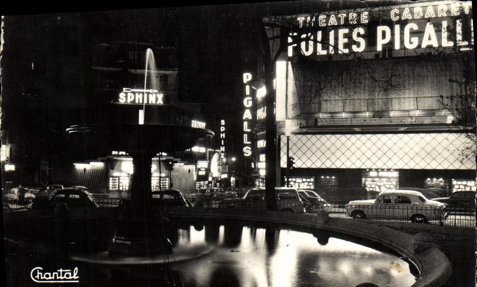 Place Pigalle — Théâtre Cabaret Folies Pigall — éditeur Chantal