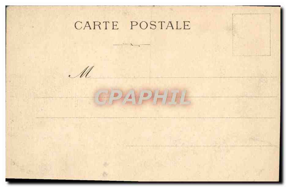 CPA Paris Eglise De La Madeleine — Rückseite