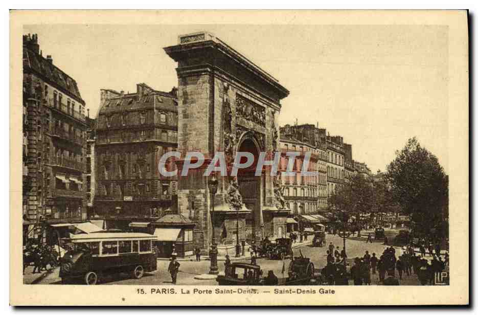 CPA Paris La Porte Saint Denis