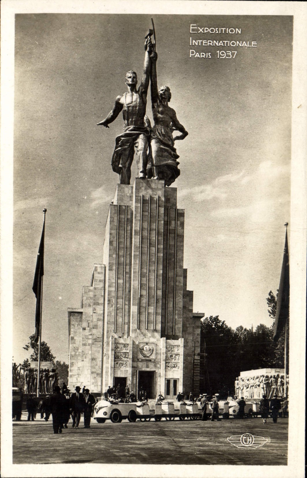CPA Exposition Internationale Paris 1937 Pavillon de l'URSS URSS Russie Russia