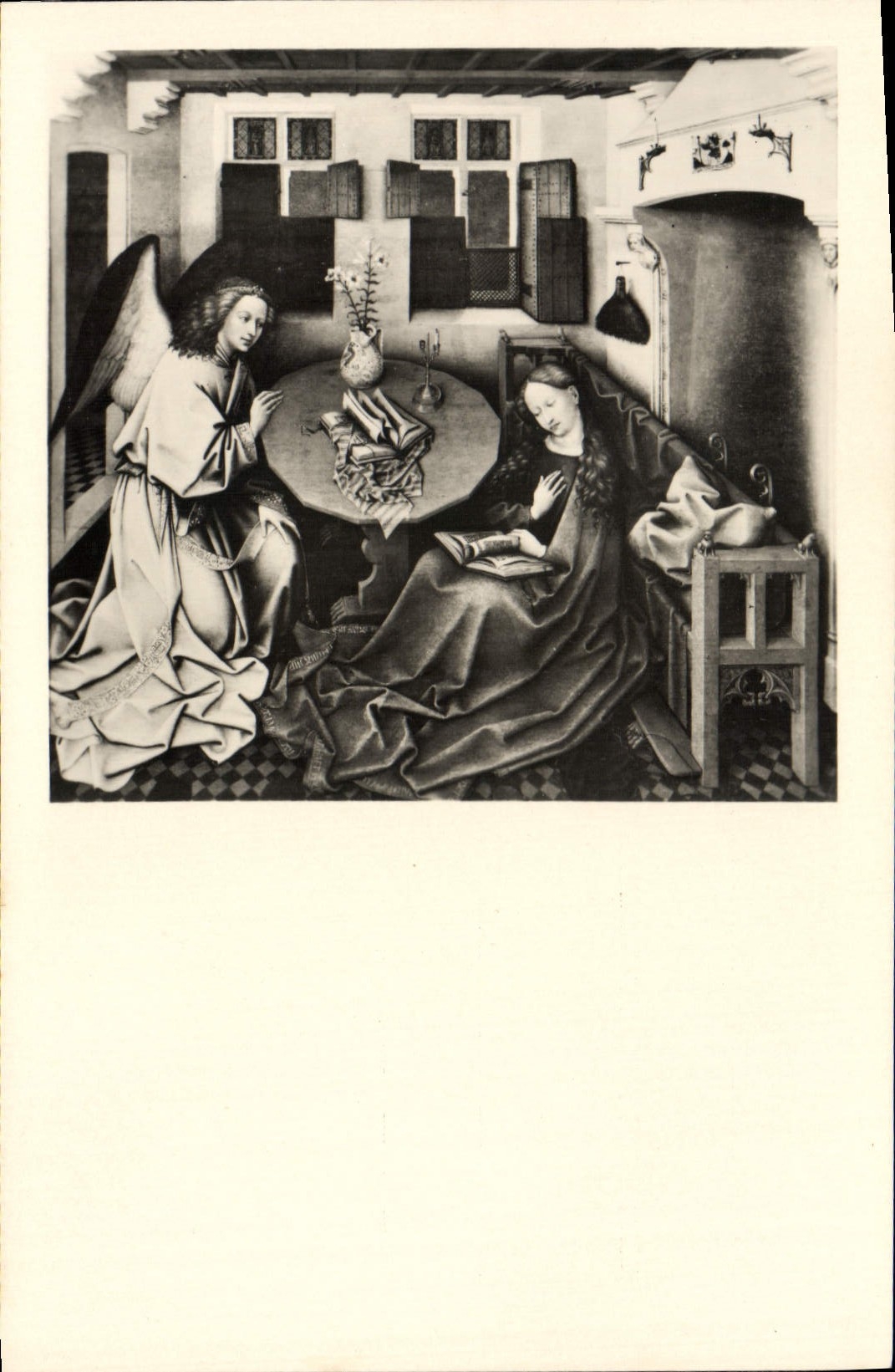 CPA Le Maitre De Flemalle L'annonciation Musees royaux des Beaux Arts de Belgique