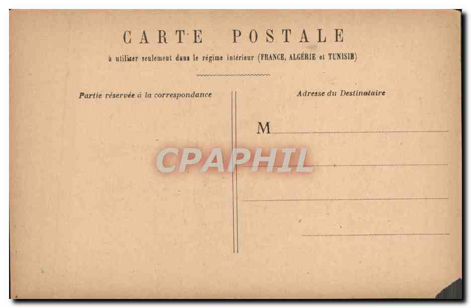 CPA Paris Porte Saint Denis — Verso
