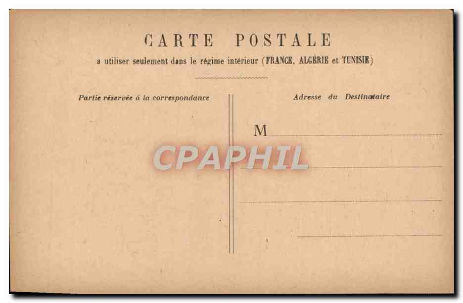 CPA Paris Opera — Verso
