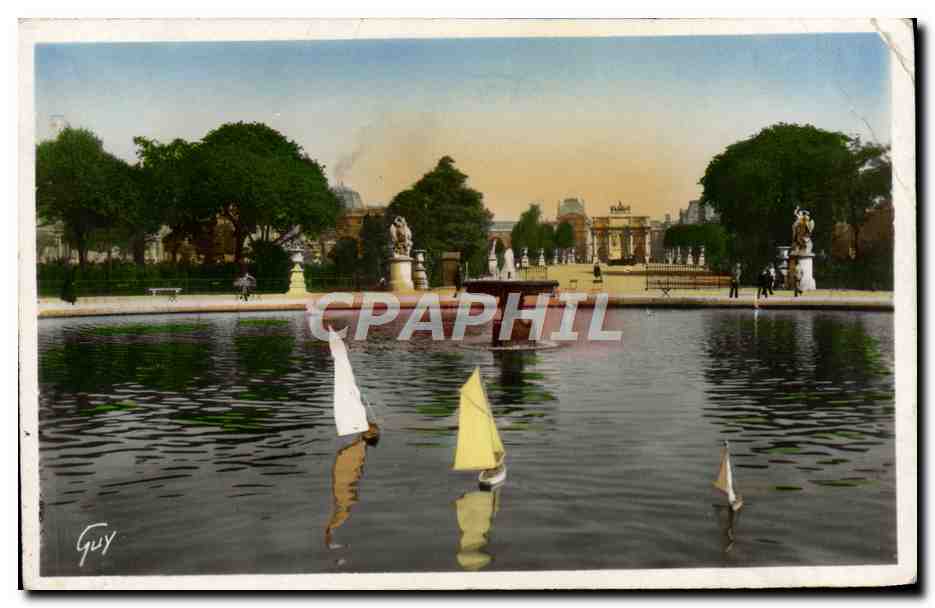 CPM Paris Et Ses Merveilles Bassin des Tuileries