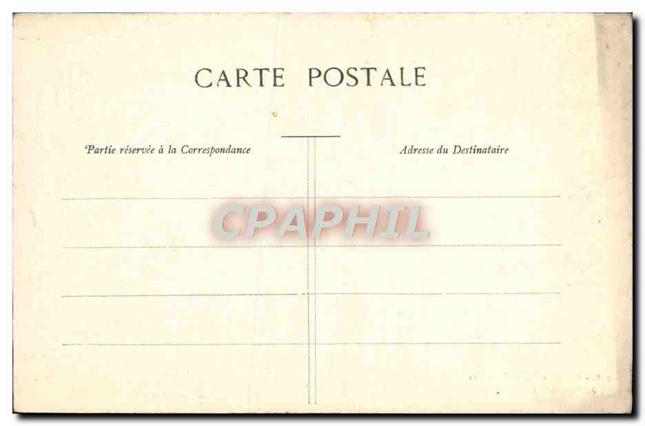 CPA Paris Les Colonnades Du Parc Monceau — Verso