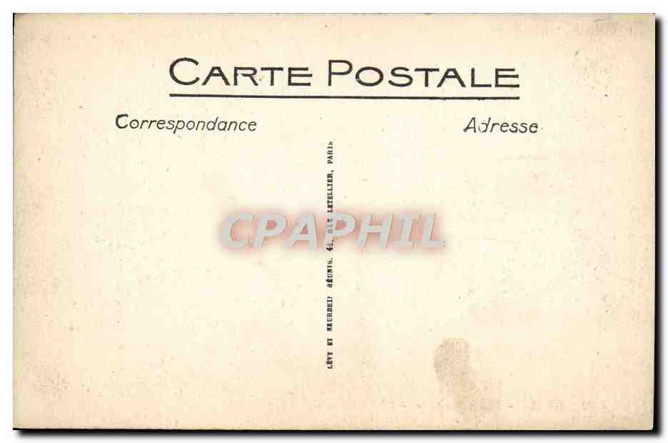 CPA Paris Place Vendome — Rückseite