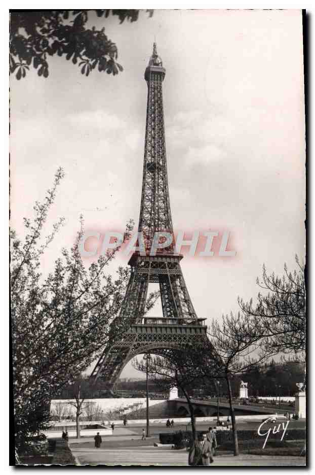 CPM Paris Et Ses Merveilles La Tour Eiffel