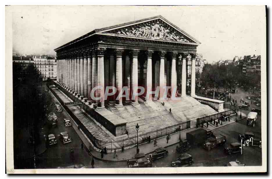 CPM Paris En Flanant Eglise De La Madeleine