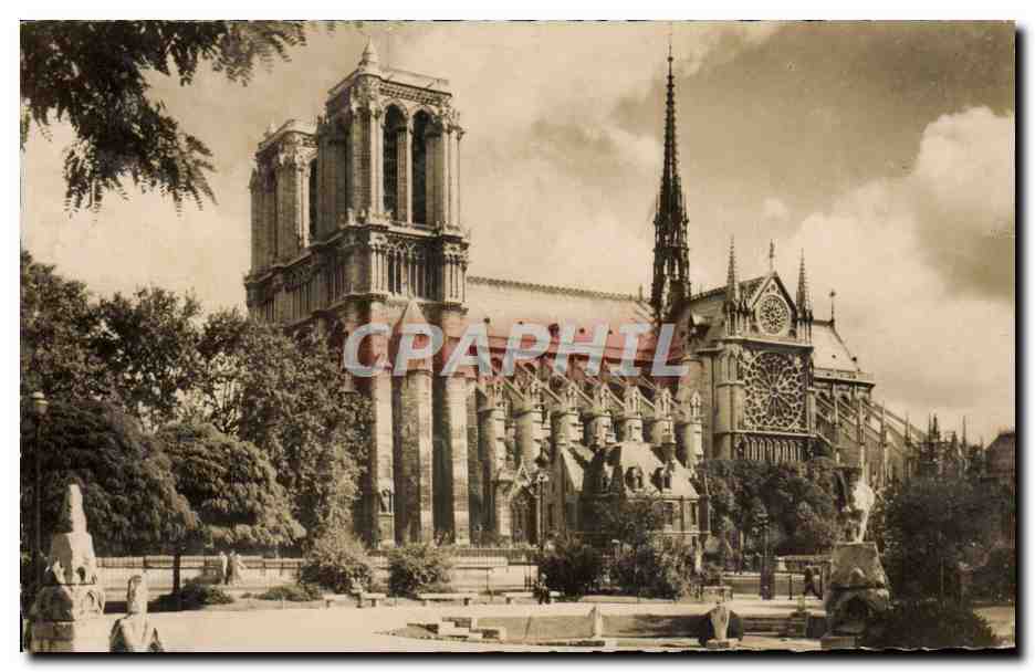 CPM Paris Vue Generale De Notre Dame