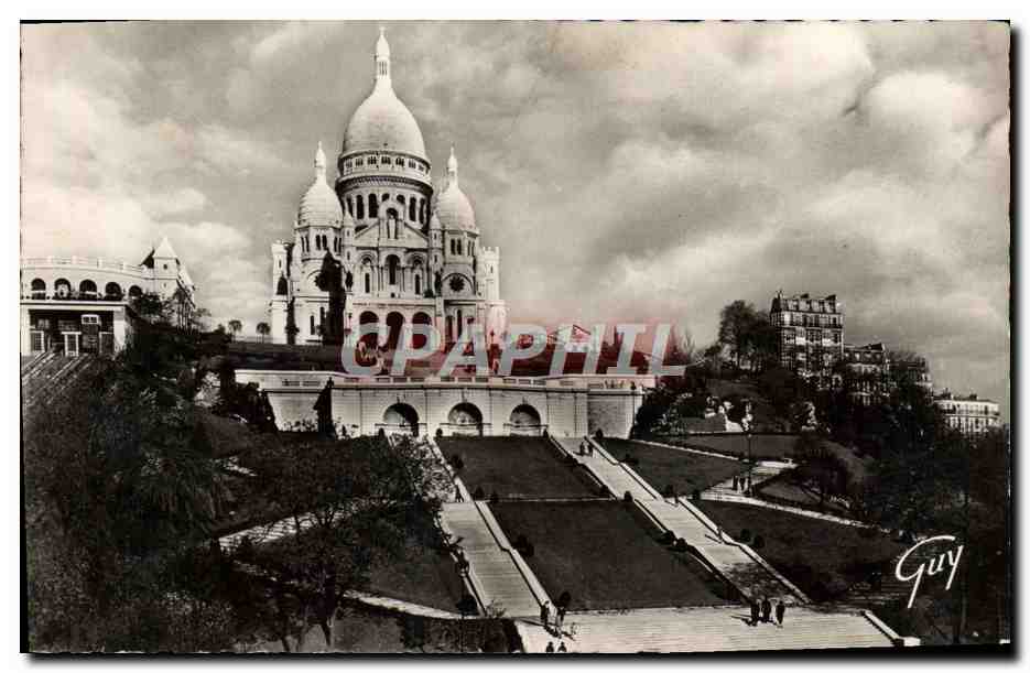CPM Paris Et Ses Merveilles Basilique Du Sacre Coeur Montmartre