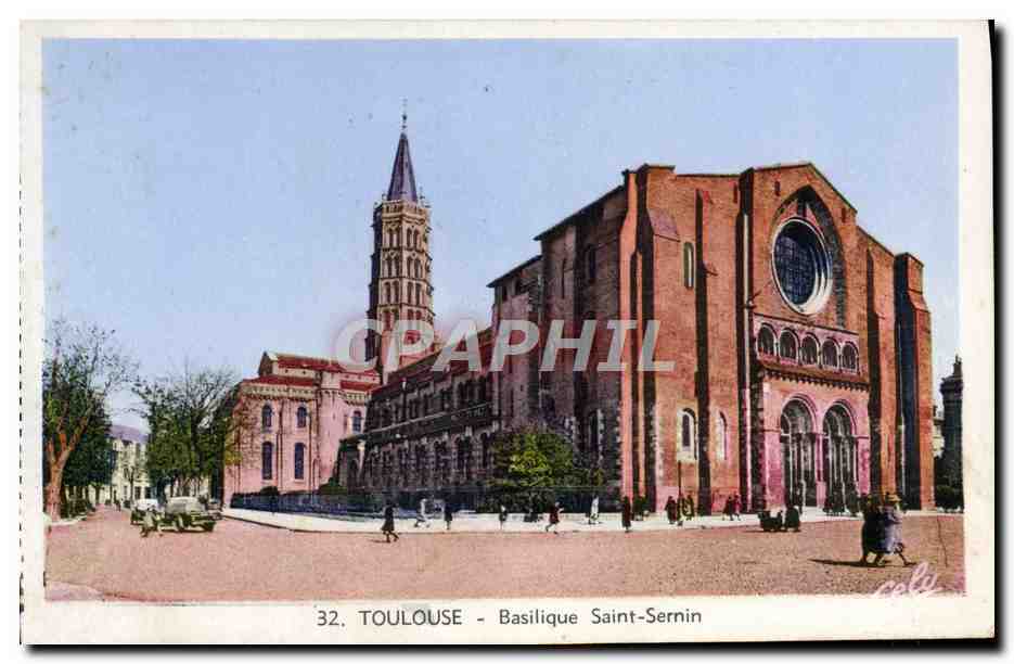 CPM Toulouse Basilique Saint Sernin