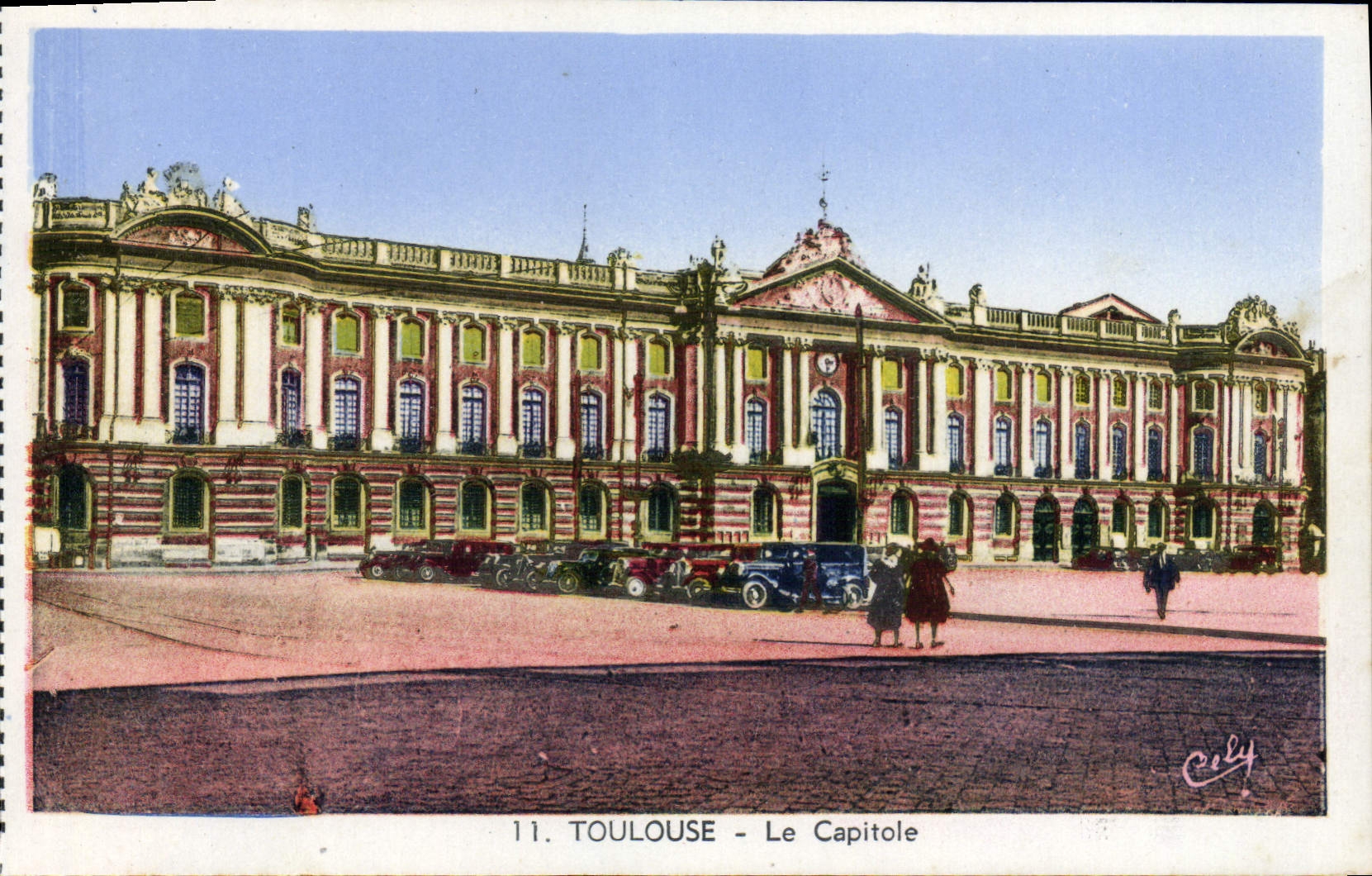 Toulouse - Le Capitole — éditeur Marcel Peniès, n°11 - Anverso