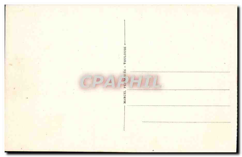 CPM Toulouse Square Wilson Et Goudouli — Verso