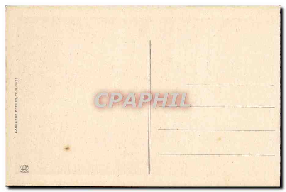 CPA Saint Sauveur Vue Generale — Verso