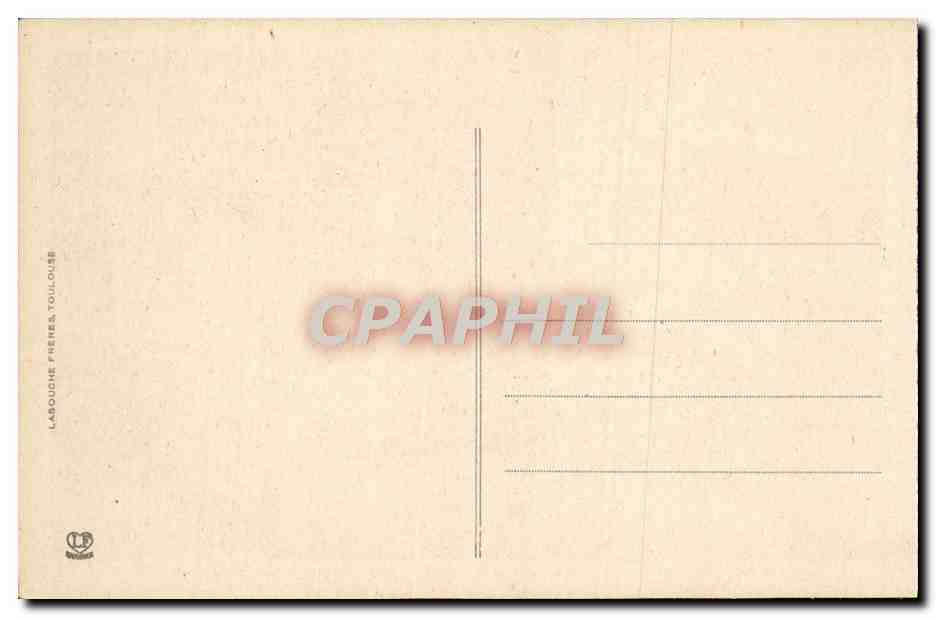 CPA Gavarnie Marbore Breche De Roland Et Casque — Verso