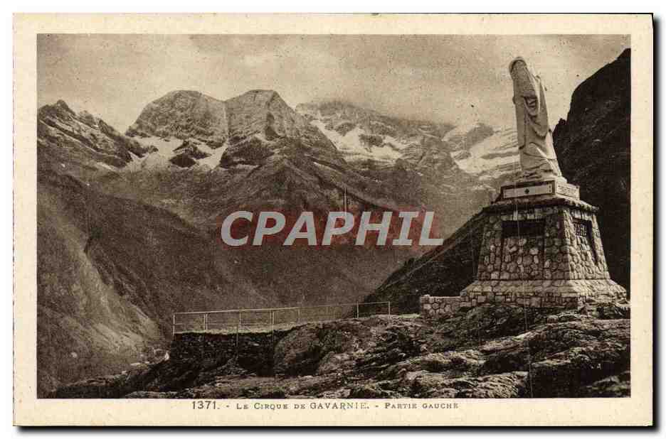 CPA Le Cirque De Gavarnie Partie Gauche