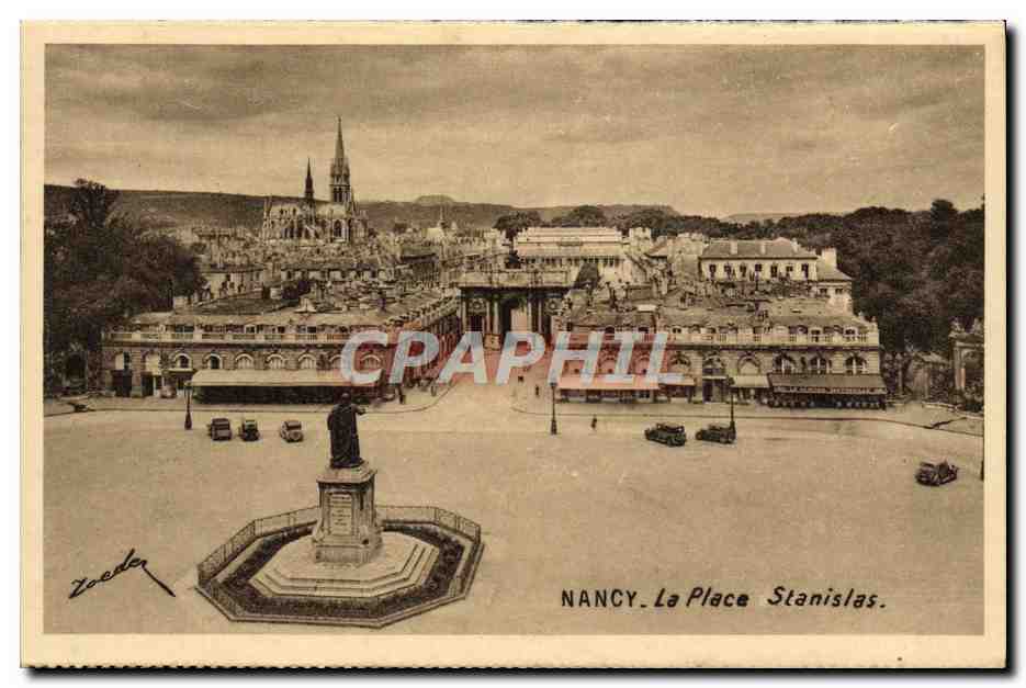 CPA Nancy La Place Stanislas