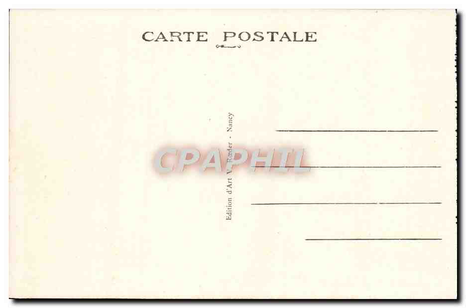 NANCY — Grille de Jean Lamour — Édition Art V. Reader — Rückseite