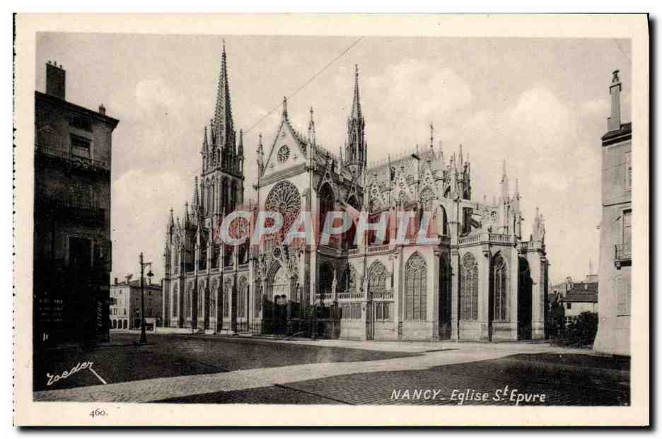 CPA Nancy Eglise St Epvre