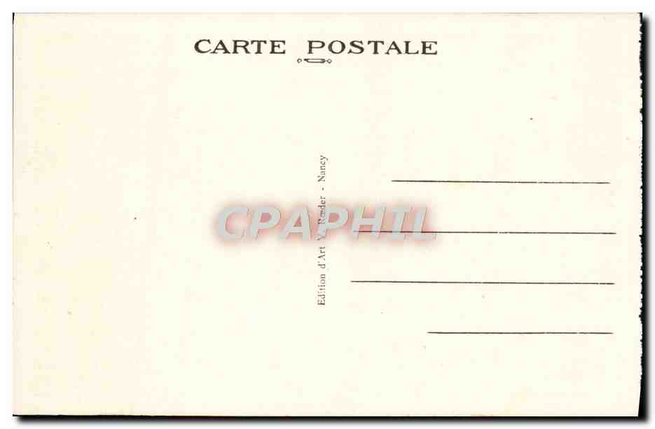 CPA Nancy Fontaine De Neptune — Verso