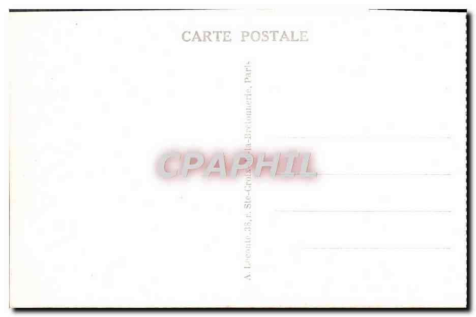 CPA Versailles L'Orangerie Et La Piece D'Eau des suisses — Rückseite