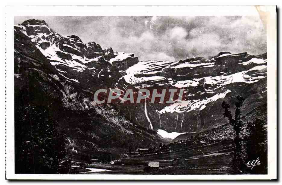 CPA Gavarnie le cirque Vue d'ensemble