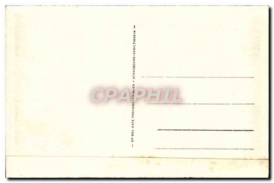 Gérardmer - Coucher de soleil sur le Lac — LL 237 — Verso