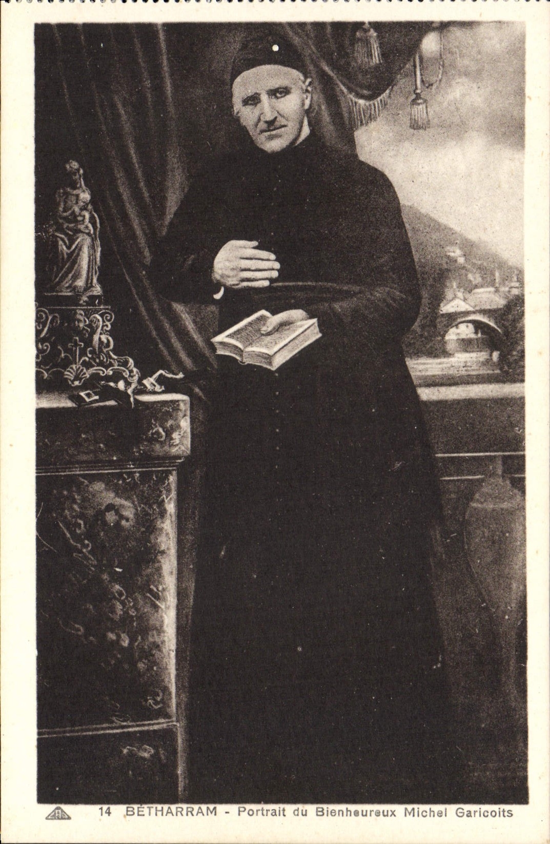 CPA Betharram Portrait du Bienheureux Michel Garicoits Pretre