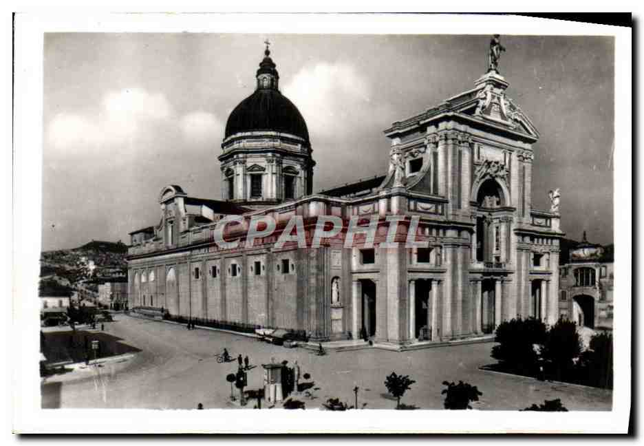 CPM Assisi Nuova facciata di S Maria degli Angeli