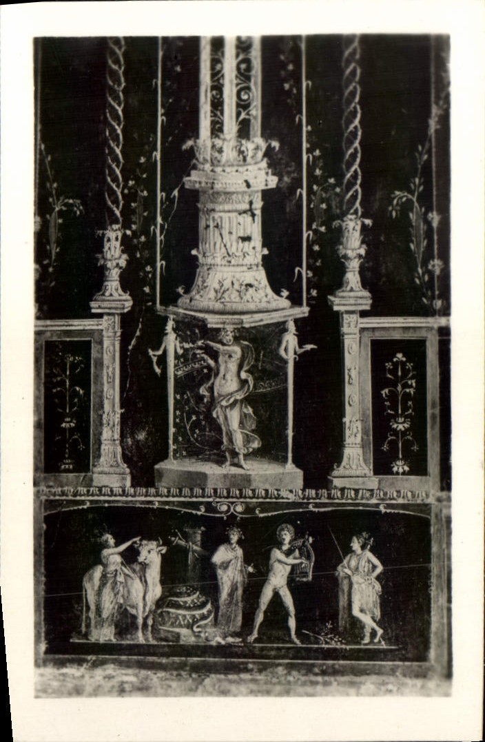 CPM Pompei Decorazione Triclinium Casa Valti