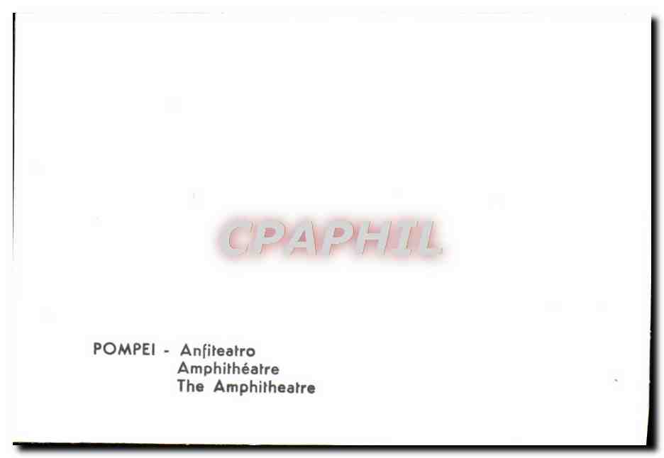 CPM Pompei Anfiteatro — Rückseite