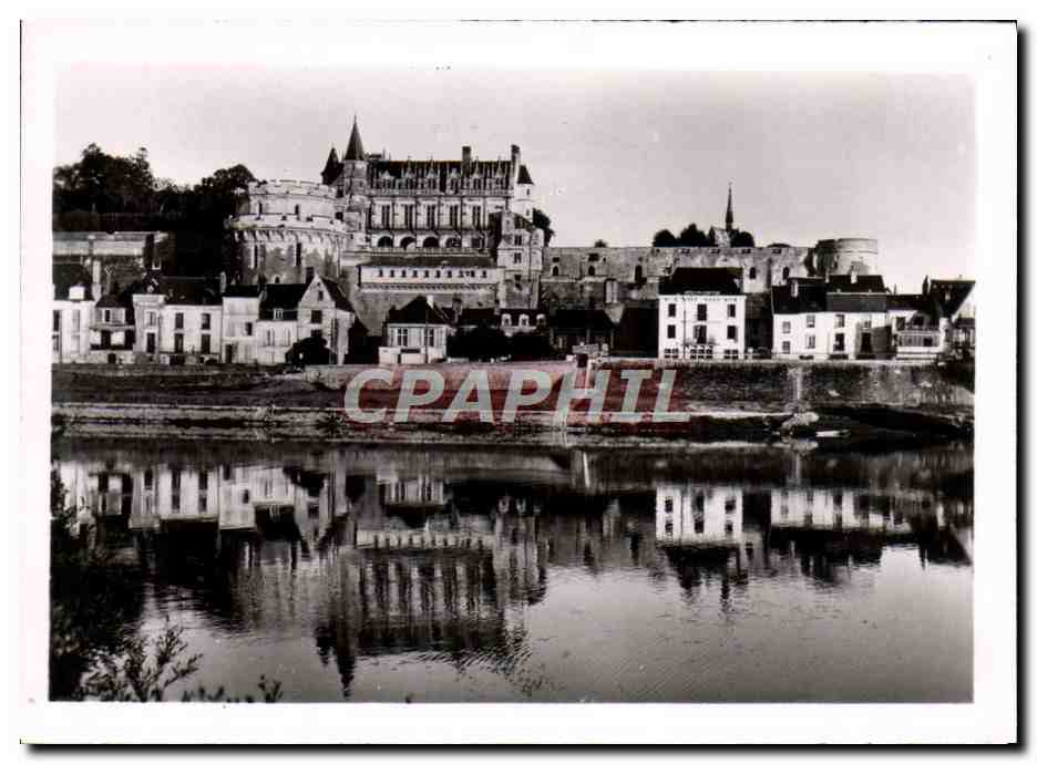 CPM Le Chateau d'Amboise Le Chateau et le Loire