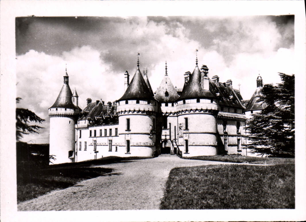 Château de Chaumont-sur-Loire — Façade sur le parc — Éditions de Luxe « Estel » n° 2551